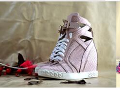 Pink Wedge Sneakers For Women Height Increasing Shoes Woman Lace Up Women Casual Shoes Women Hidden Heels Platform Shoes - LiveTrendsX