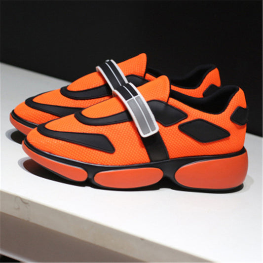 Sneakers Women Zapatos De Mujer Round Toe Increasing shoes Mixed Colors Female Shoes Breathable Leisure Running Sneakers - LiveTrendsX