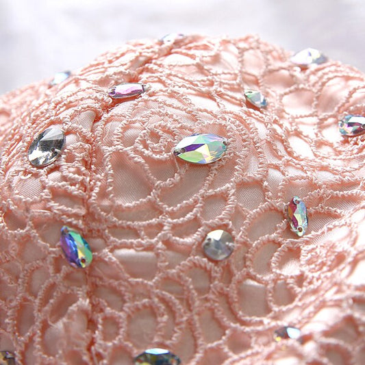 sexy sweetheart pink lace mermaid Evening Dress robe de soiree vestido longo crystal long prom dresses Formal gown - LiveTrendsX