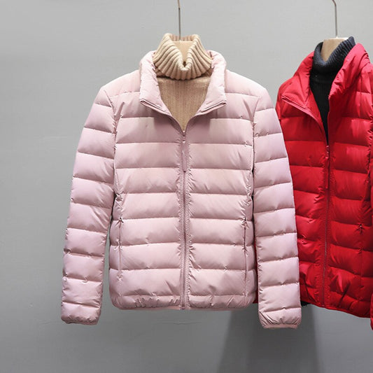 Seamless Winter Puffer Jackets for Women