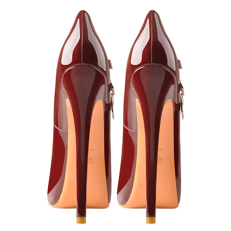 Sexy Mary Jane Stilettos Platform High Heel Pumps Party Shoes