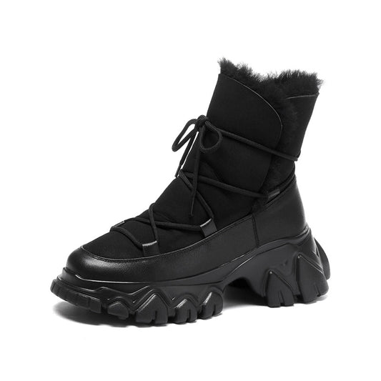 women winter keep warm snow boots