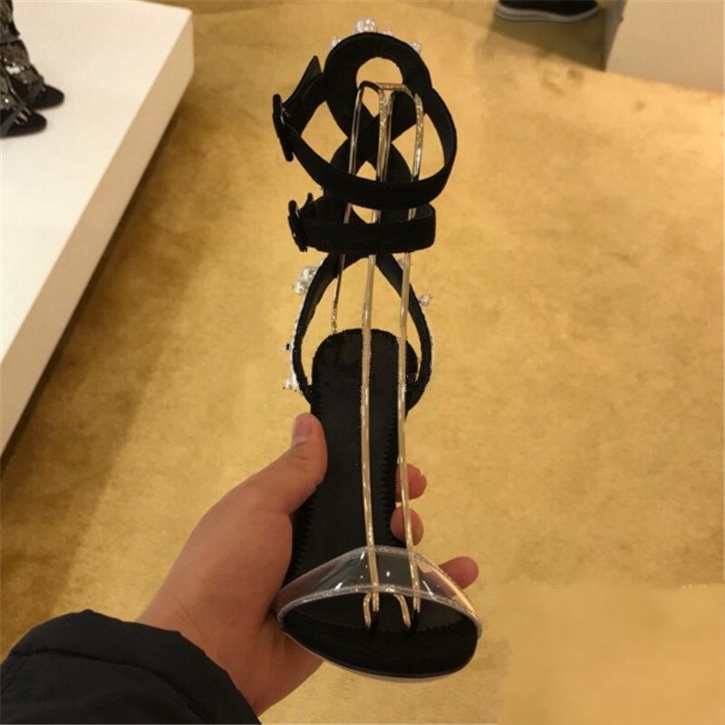 High Heels Women Shoes Peep Toe Ladies Sandals