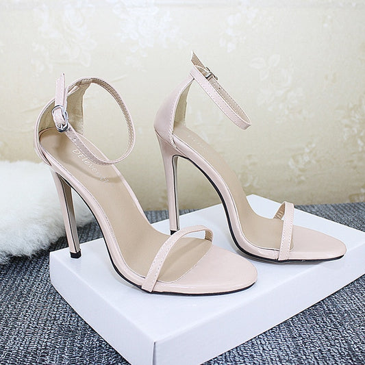 Summer High Heels New Women Pumps Comfort Women Shoes Buckle Women Sandals Sexy Party Shoes Women Heels Female Plus Size - LiveTrendsX