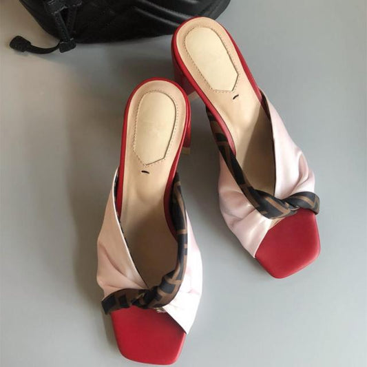 Women Summer Sexy Slippers Silk Butterfly - LiveTrendsX