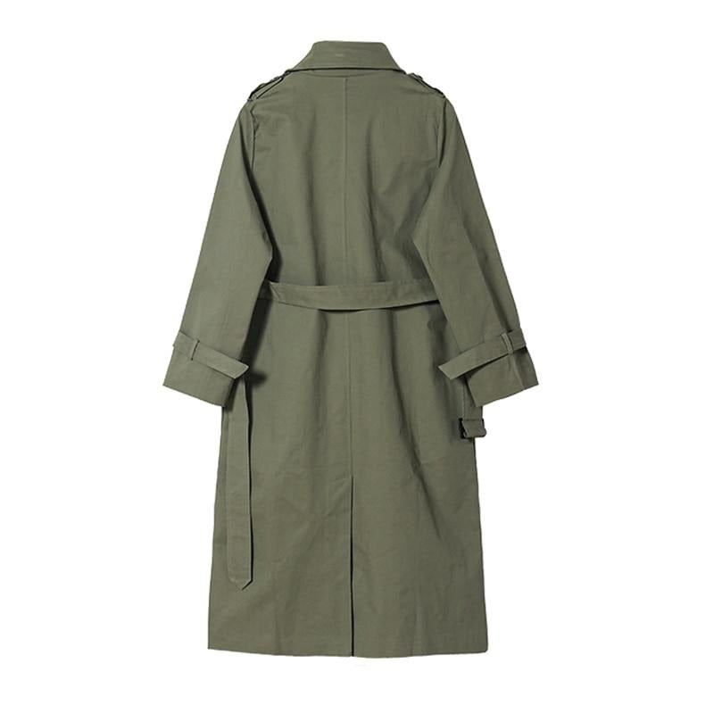 Long Trench Coat Windbreaker