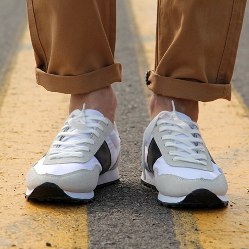 カジュアルスニーカー メンズ レースアップ 通気性 アクティブシューズ