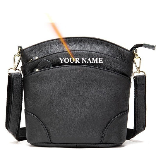 Leather Shoulder Bag for Women