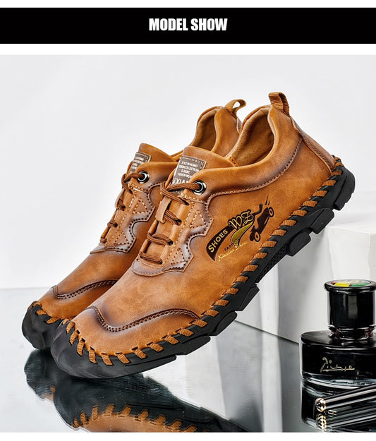 Loafers Flats Outdoor Moccasins Shoes Man