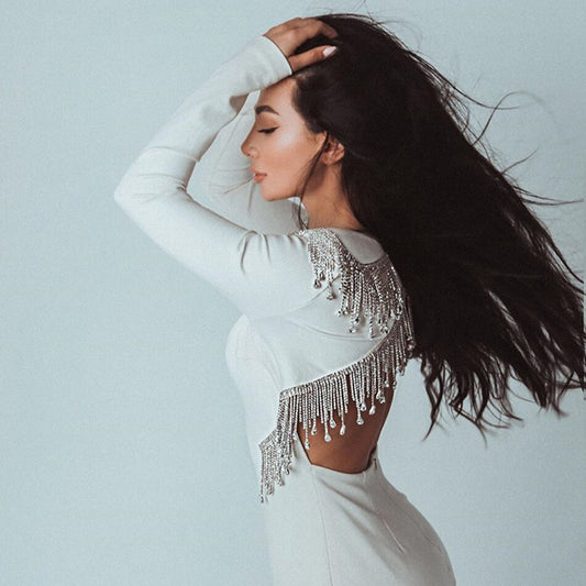 Sexy Backless Evening Runway Party Dresses