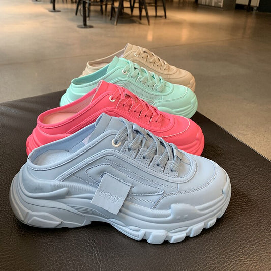 Wedges Heels Slides Women Comfort Platform Slippers