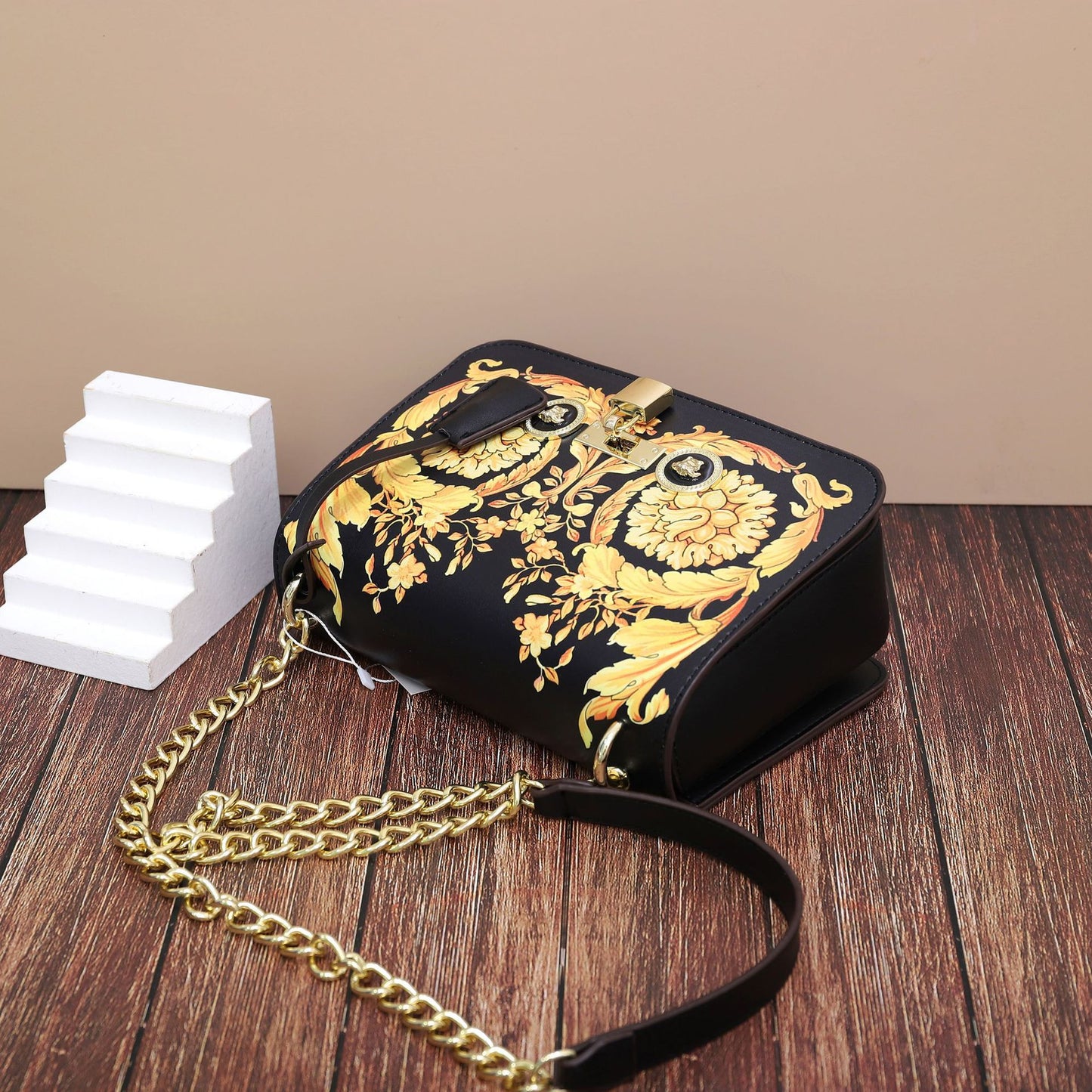 ファッションプリントチェーンクロスボディバッグ