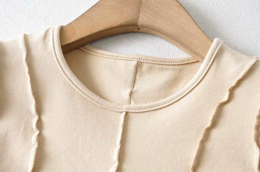 2021 short sleeve short top sexy summer slim fit T-shirt - LiveTrendsX