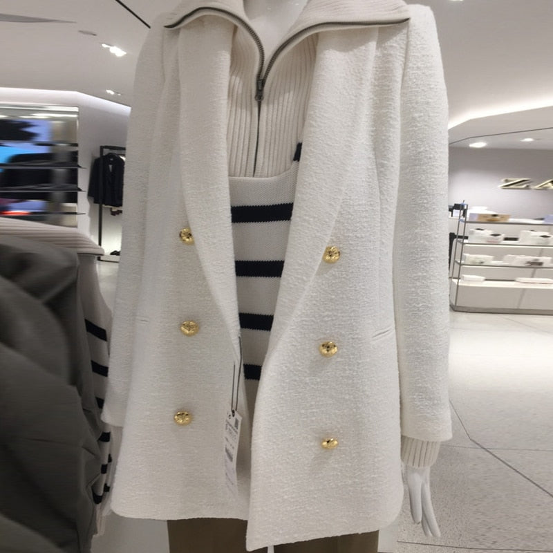 Office Suit Coat Ladies Elegant Outwear