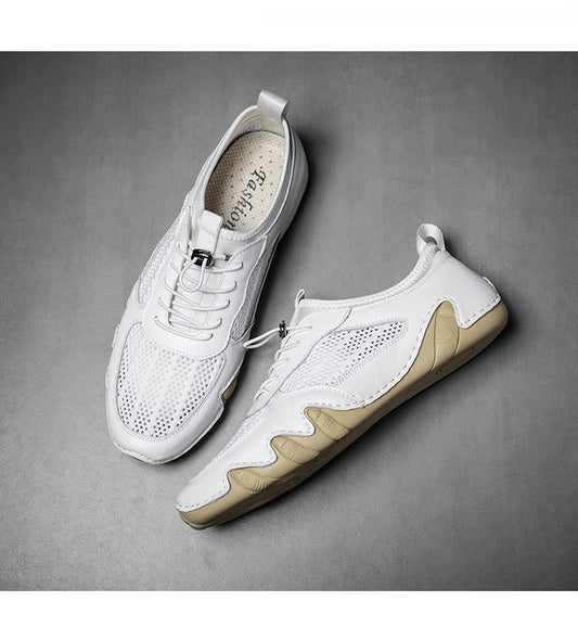 Sport Men Sneakers Outdoor Shoes Air Mesh Shoes Ultralight Breathable Running Shoes For Men Walking Jogging Training Shoes - LiveTrendsX