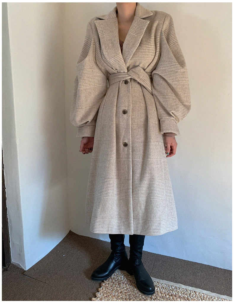 Single Breasted Winter Woolen Coat