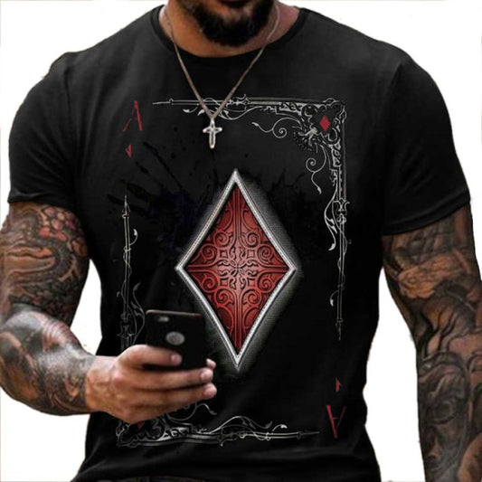 2021 men's T-shirt round neck short sleeve - LiveTrendsX