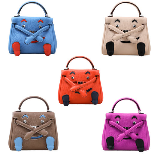 handbag with a monster cartoon bag - LiveTrendsX