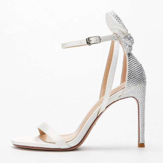 2021 Fashion Rhinestone Back High Heels Sandals - LiveTrendsX