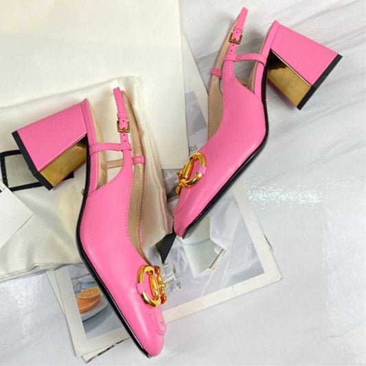 Womens High Block Heel Shoes Sexy - LiveTrendsX