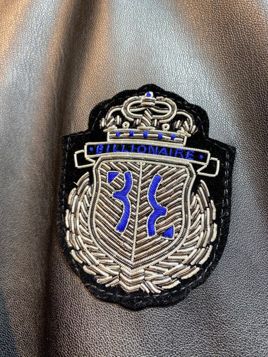 men casual embroidery zipper M-XXXL Coat