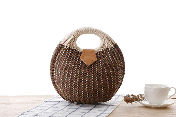 Woven Female Bags Casual Beach Bag