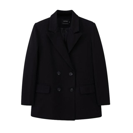Coat Solid Color Formal Blazer