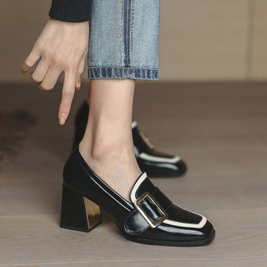 Women Single Shoes Platform Strap Party Pumps