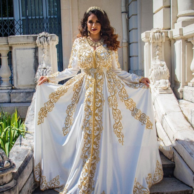 Wedding Dress With Applique Saudi Arabia Special Prom Dress
