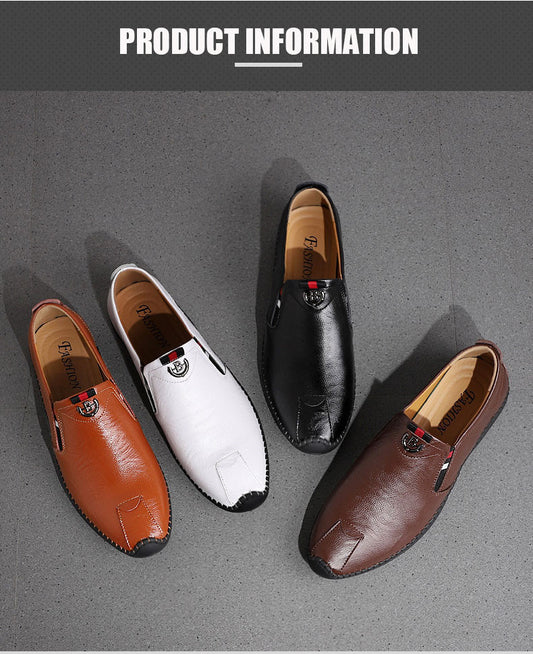 Breathable Flats Driving Shoes Mens