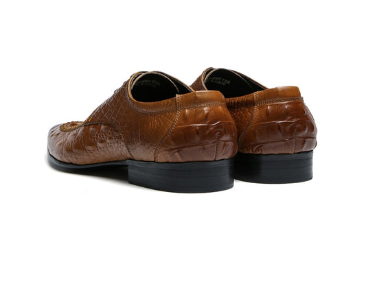 Mens formal Genuine leather oxford shoes