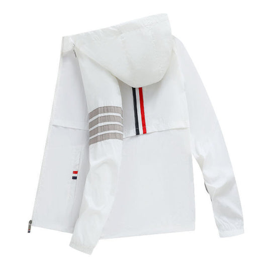 men/women windbreaker hooded coat
