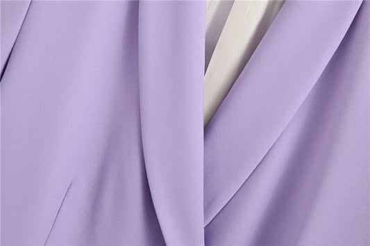 Flap Pockets Outerwear Chic Tops