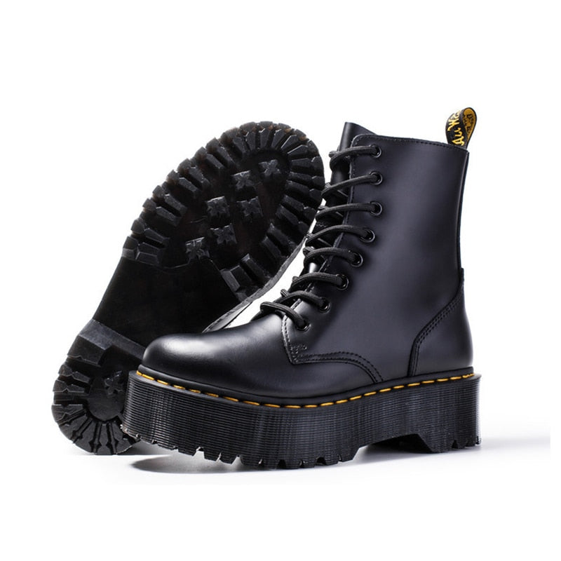 ラウンドトゥ チャンキーヒール アンクルブーツ レディース