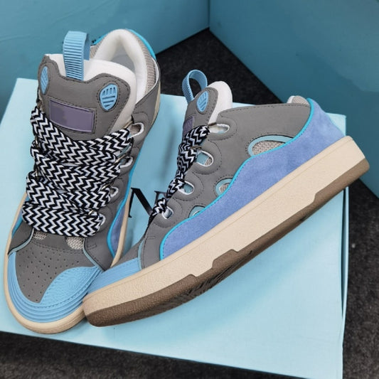 Unisex Lace Up Vulcanized Shoes