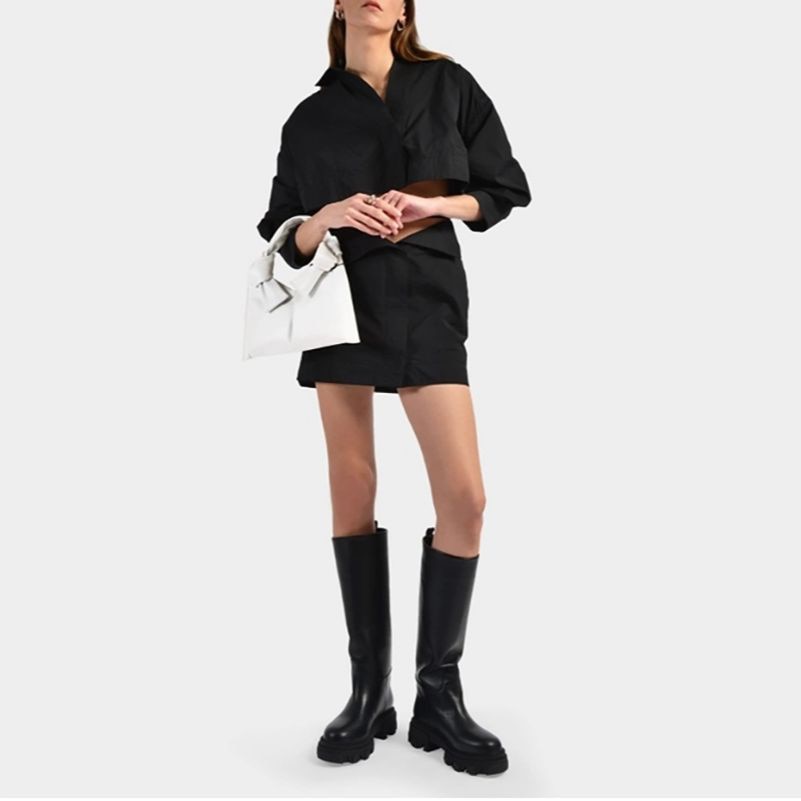 Design Platform Riding Boots Thick Heel Ladies Boots