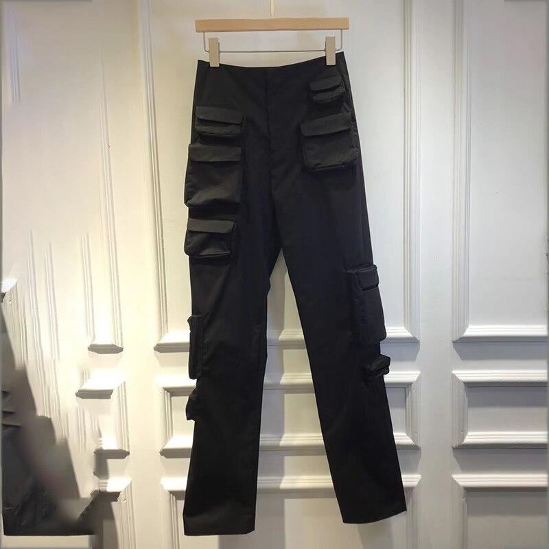 Heavy Industry High Waist Straight Pants