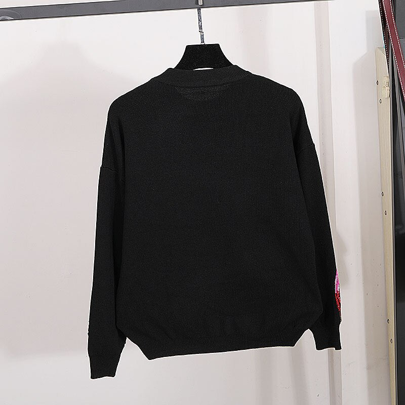 カジュアルレディースニットセット 大きいサイズ