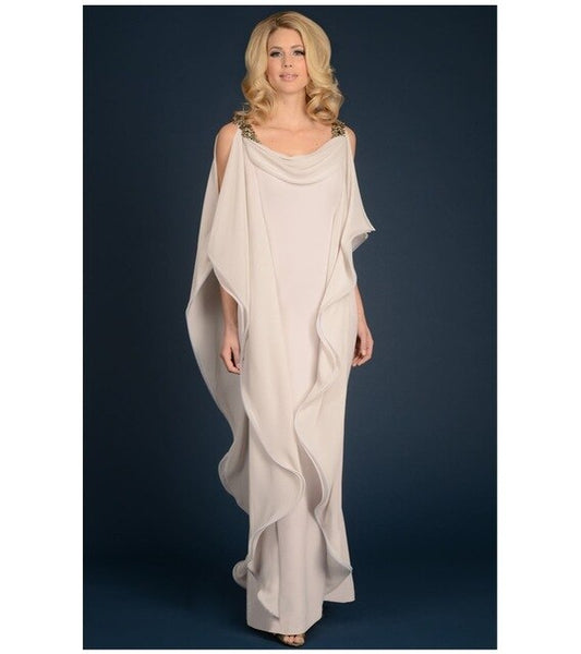 プラスサイズの花嫁の母のドレス