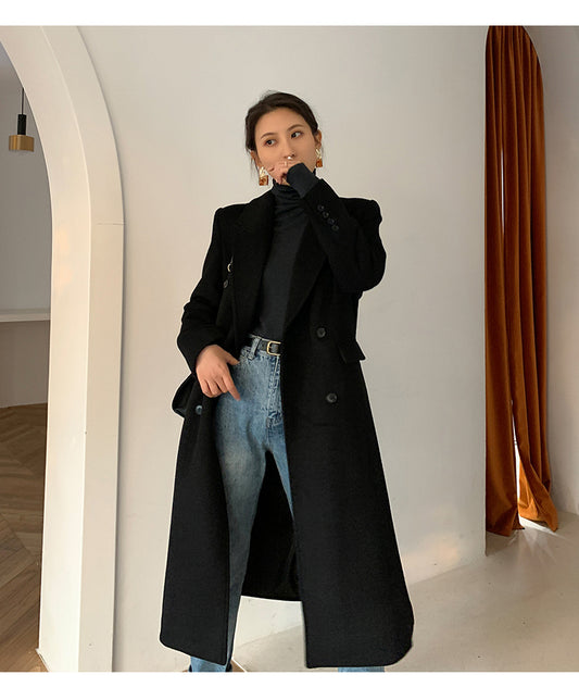 ウールコート レディース ランウェイ ラグジュアリー ヴィンテージ 長袖