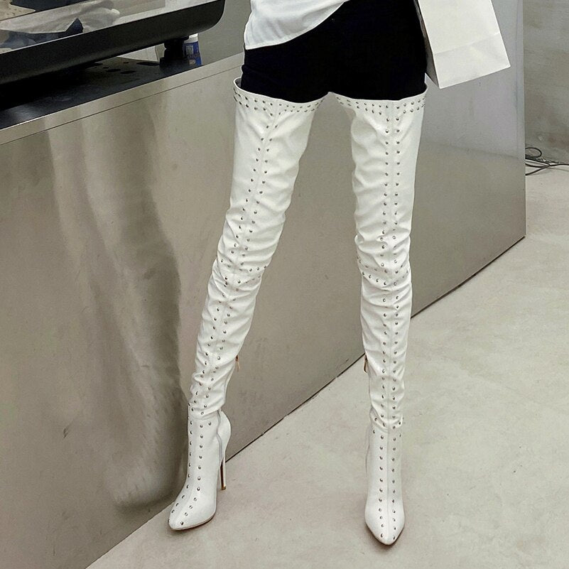 Women's High heels Over the knee boots ladies