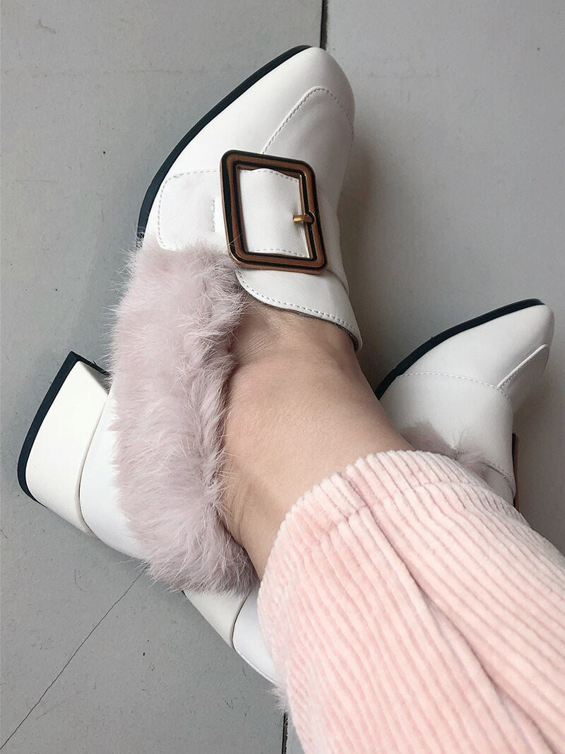 Women Metal Customized Ladies Walking Pumps