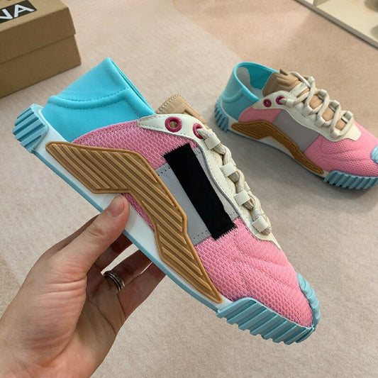 Flat Breathable Mesh Platform Sneakers