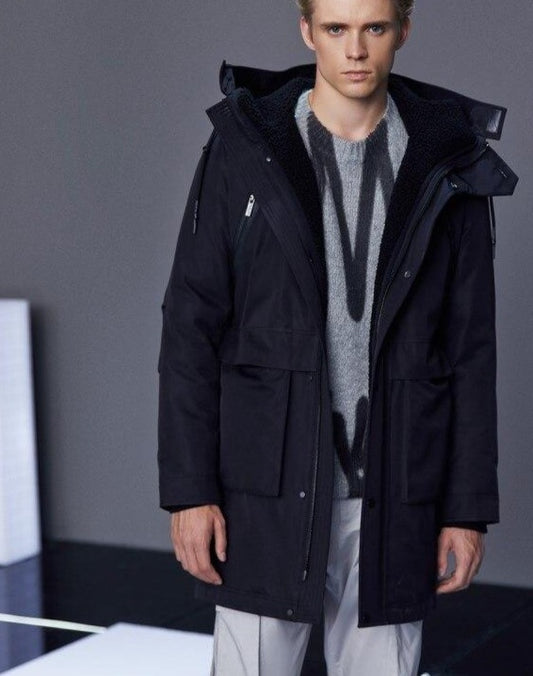 Men's Duck Down Hooded Tooling Down Outwear