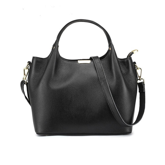 本革 ソフト カウスキン レディース ハンドバッグ ラージ OL トート