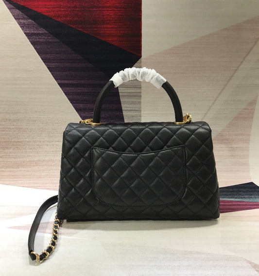 高級クラシック女性キャビアバッグ女性