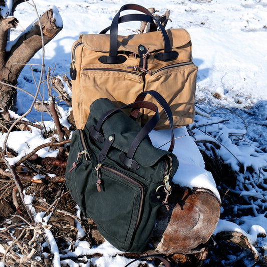 ワックスキャンバス 防水 ヴィンテージ ダッフルバッグ