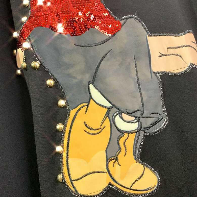 Women Cartoon Printed Dress Butterfly