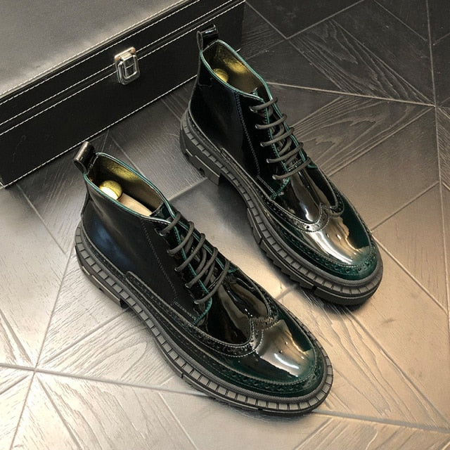 メンズ レジャー パーティー 宴会 ドレス アンクルブーツ