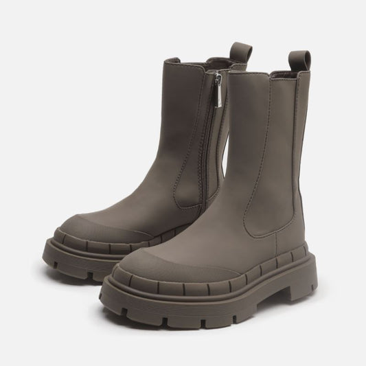 女性用ストリートハイヒールブーツオフィスレディフットウェア